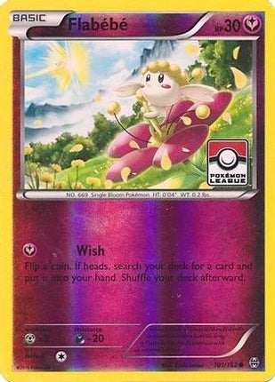 Flabebe - 101/162 (Pokemon League) [League & Championship Cards] Reverse Holofoil
