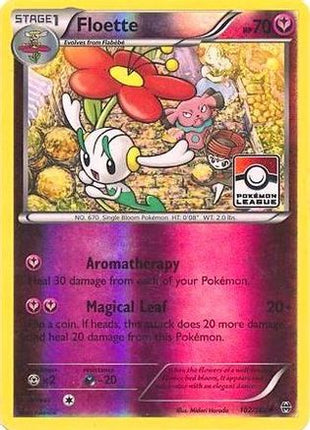 Floette - 102/162 (Pokemon League) [League & Championship Cards] Reverse Holofoil