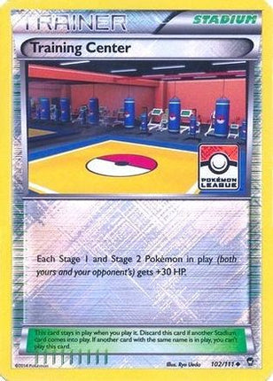 Training Center - 102/111 (Pokemon League) [League & Championship Cards] Reverse Holofoil