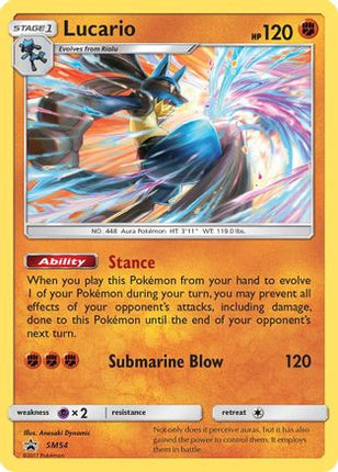 Lucario - SM54 - SM54/null [SM Promos] Holofoil