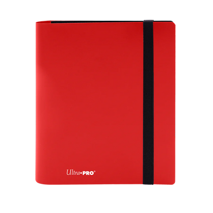 Ultra Pro Eclipse 4-Pocket Binder - Apple Red