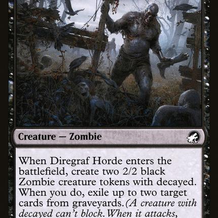 Diregraf Horde [Innistrad: Midnight Hunt]