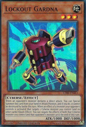 Lockout Gardna (Super Rare) [CIBR-ENSE3] Limited