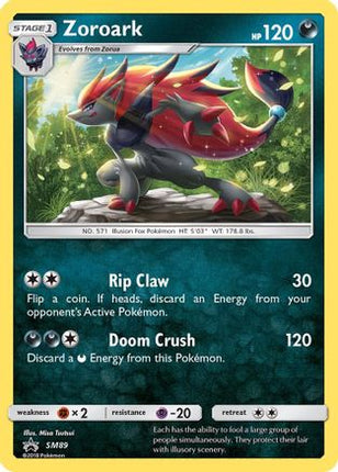Zoroark - SM89 - SM89/null [SM Promos] Holofoil