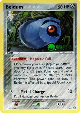 Beldum - 022 (League Promo) [Winner] - null/null [League & Championship Cards]