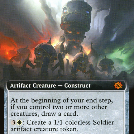 Platoon Dispenser (Extended Art) [The Brothers' War]