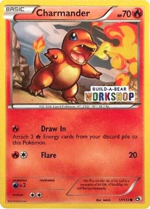 Charmander - 17/113 (Build-A-Bear Workshop Exclusive) [Miscellaneous Cards & Products]