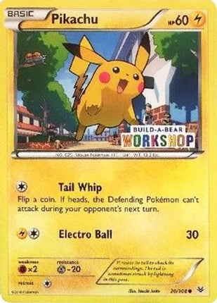 Pikachu - 20/108 (Build-A-Bear Workshop Exclusive) [Miscellaneous Cards & Products]