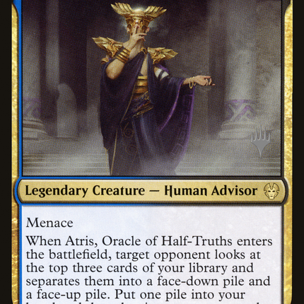 Atris, Oracle of Half-Truths [Theros Beyond Death Promos]