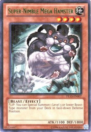Super-Nimble Mega Hamster (Green) [DL15-EN007] Rare