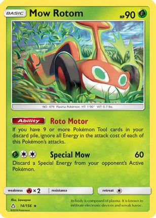 Mow Rotom - 14/156 [SM - Ultra Prism]