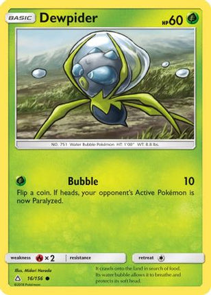 Dewpider - 16/156 [SM - Ultra Prism]