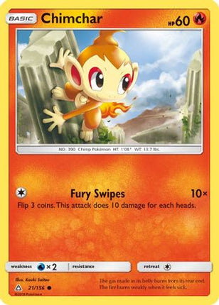 Chimchar (21) - 21/156 [SM - Ultra Prism]