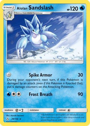 Alolan Sandslash - 29/156 [SM - Ultra Prism] Reverse Holofoil