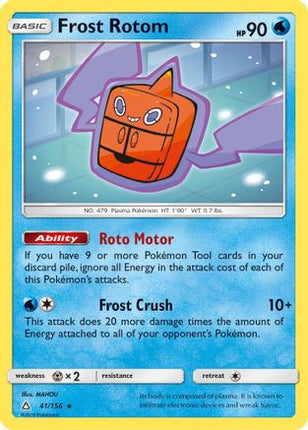 Frost Rotom - 41/156 [SM - Ultra Prism]