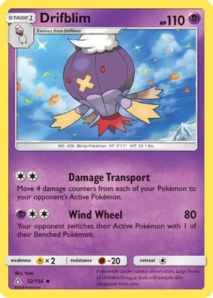 Drifblim - 52/156 [SM - Ultra Prism]