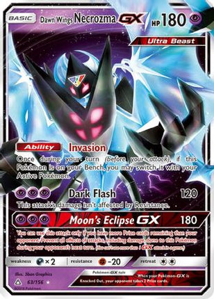 Dawn Wings Necrozma GX - 63/156 [SM - Ultra Prism] Holofoil