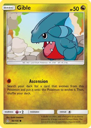 Gible (96) - 96/156 [SM - Ultra Prism]