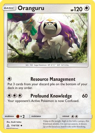 Oranguru - 114/156 [SM - Ultra Prism]