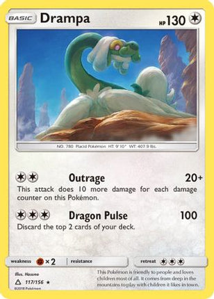 Drampa - 117/156 [SM - Ultra Prism] Reverse Holofoil