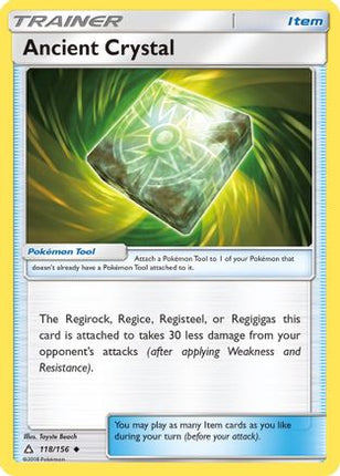 Ancient Crystal - 118/156 [SM - Ultra Prism]