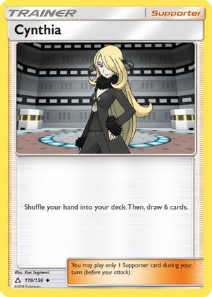 Cynthia - 119/156 [SM - Ultra Prism] Reverse Holofoil