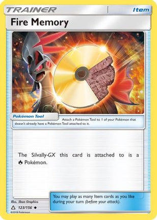 Fire Memory - 123/156 [SM - Ultra Prism] Reverse Holofoil