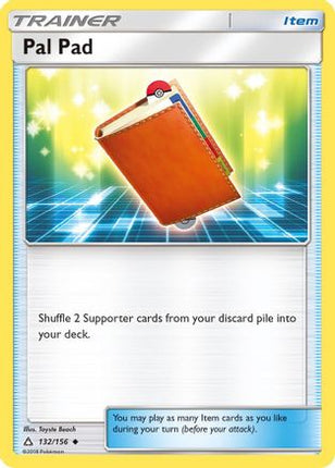 Pal Pad - 132/156 [SM - Ultra Prism] Reverse Holofoil