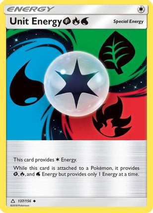 Unit Energy GRW - 137/156 [SM - Ultra Prism] Reverse Holofoil