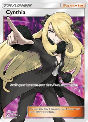 Cynthia (Full Art) - 148/156 [SM - Ultra Prism] Holofoil