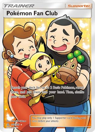 Pokemon Fan Club (Full Art) - 155/156 [SM - Ultra Prism] Holofoil
