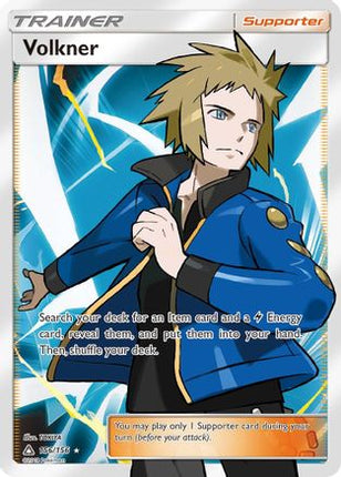 Volkner (Full Art) - 156/156 [SM - Ultra Prism] Holofoil