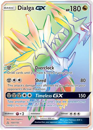 Dialga GX (Secret Rare) - 164/156 [SM - Ultra Prism] Holofoil