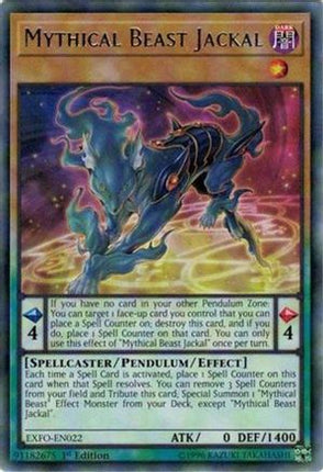 Mythical Beast Jackal (Rare) [EXFO-EN022] Unlimited