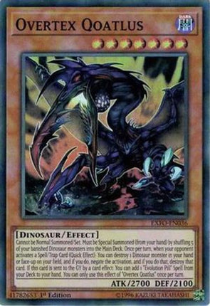 Overtex Qoatlus (Super Rare) [EXFO-EN036] Unlimited