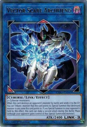 Vector Scare Archfiend (Rare) [EXFO-EN040] 1st Edition