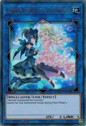 Clara & Rushka, the Ventriloduo (Ultra Rare) [EXFO-EN049] 1st Edition