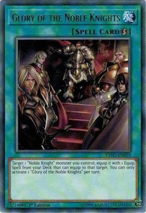 Glory of the Noble Knights (Rare) [EXFO-EN059] Unlimited