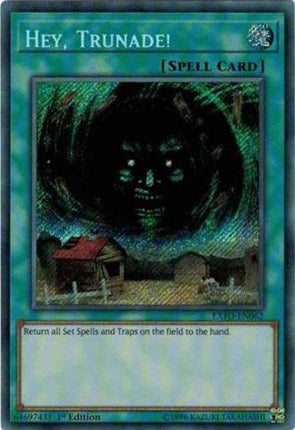 Hey, Trunade! (Secret Rare) [EXFO-EN062] 1st Edition