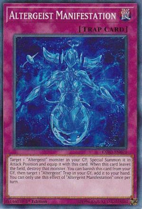 Altergeist Manifestation (Super Rare) [EXFO-EN070] 1st Edition