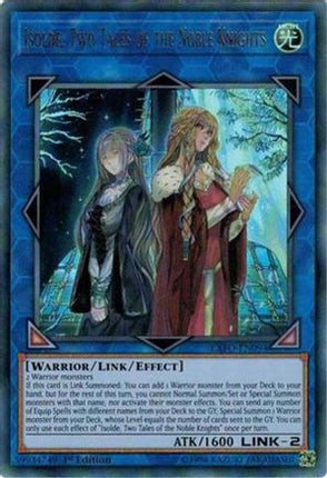Isolde, Two Tales of the Noble Knights (Ultra Rare) [EXFO-EN094] Unlimited