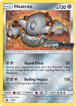 Heatran - SM96 (Prerelease) - null/null [SM Promos] Holofoil