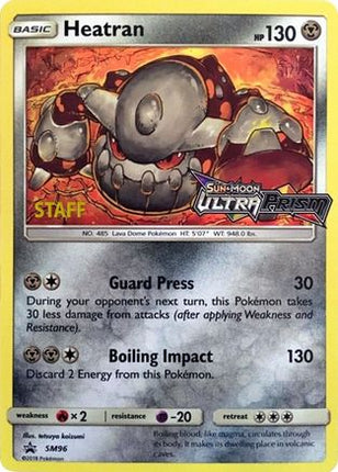 Heatran - SM96 (Prerelease) [Staff] - null/null [SM Promos] Holofoil