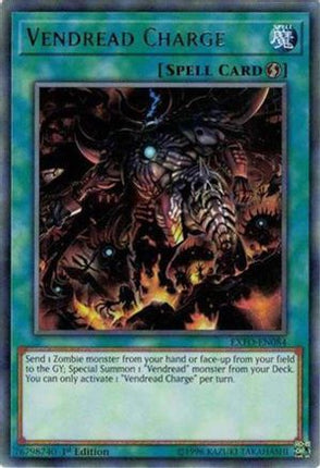 Vendread Charge (Rare) [EXFO-EN084] 1st Edition
