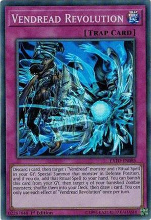 Vendread Revolution (Super Rare) [EXFO-EN085] 1st Edition