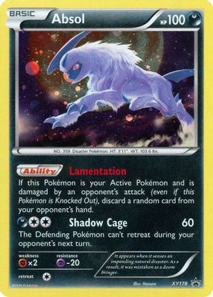Absol - XY178 - XY178/null [XY Promos] Holofoil