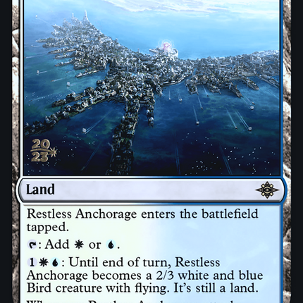 Restless Anchorage [The Lost Caverns of Ixalan Promos] Prerelease Foil