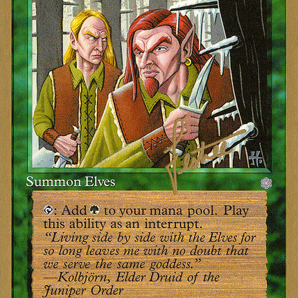 Fyndhorn Elves [Pro Tour Collector Set]
