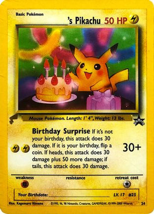 ______'s Pikachu - 24/null [Pikachu World Collection Promos]