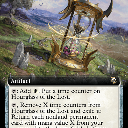 Hourglass of the Lost (Extended Art) [Modern Horizons 3 Commander] Foil